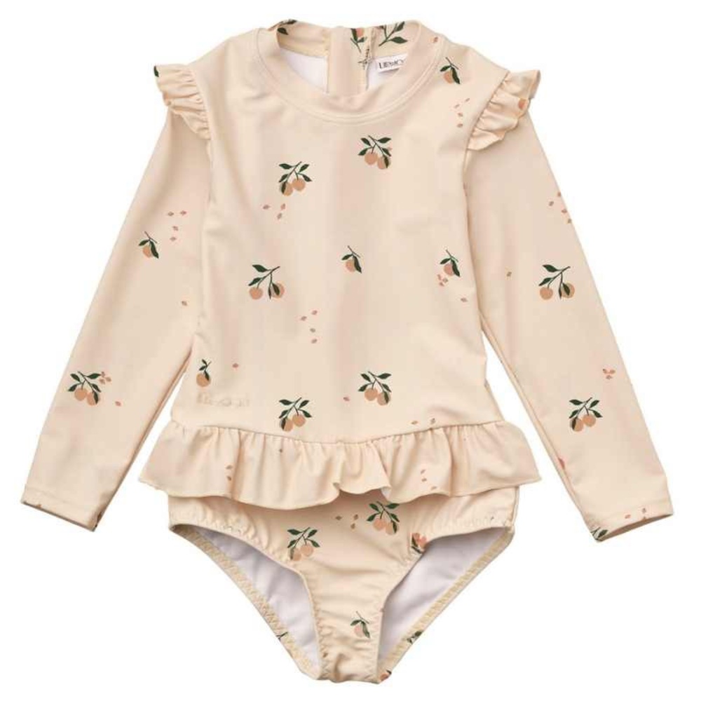 Liewood Sille Swim Jumpsuit - Peach / Sea Shell